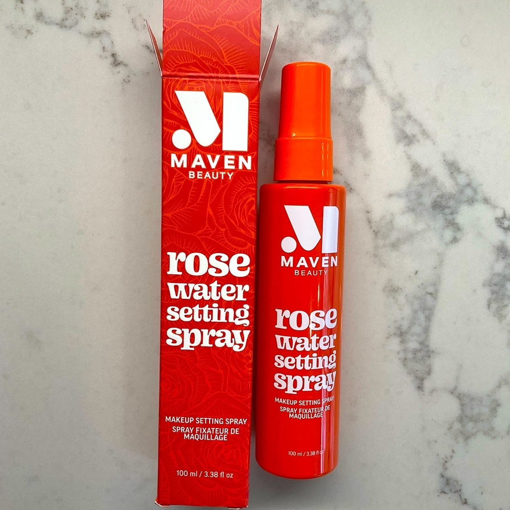 MAVEN BEAUTY Rose Water Makeup Setting Spray
